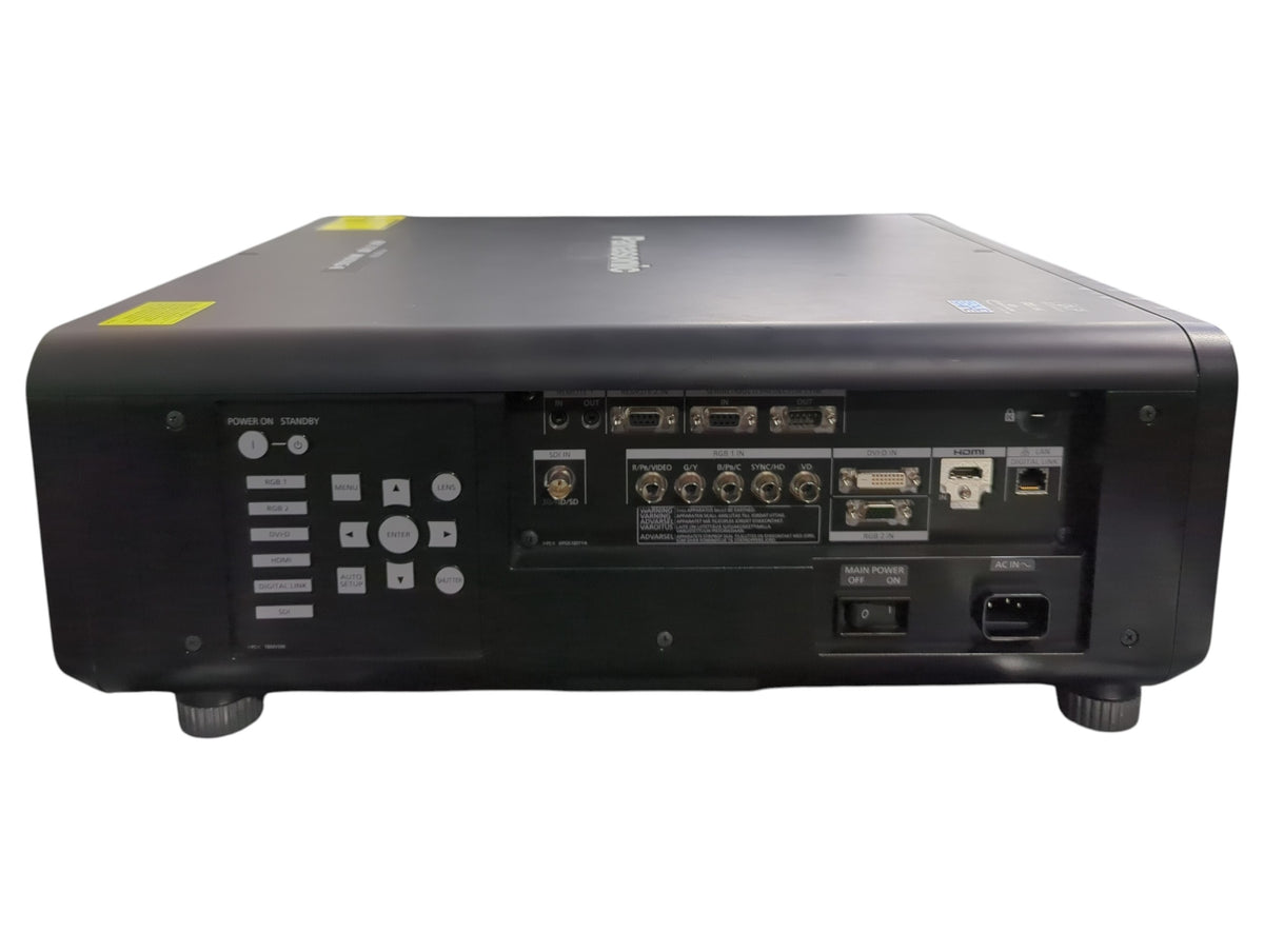 Panasonic PT-RZ770B 7,000 Lumens WUXGA 1 Chip DLP (1780h) in Wheeled Road Case (Lens Not Included)