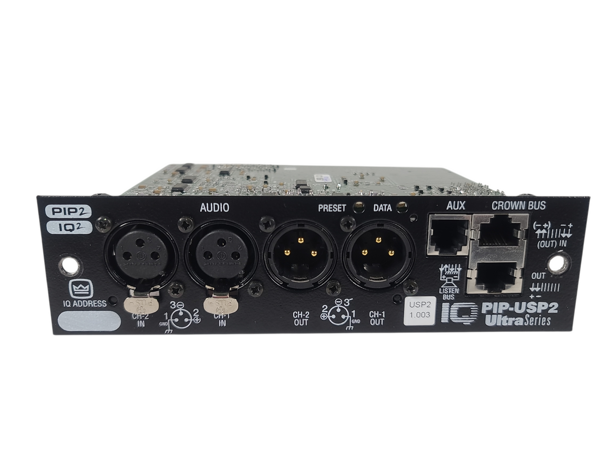 Crown IQ-PIP-USP2 Programmable Input Processor Module