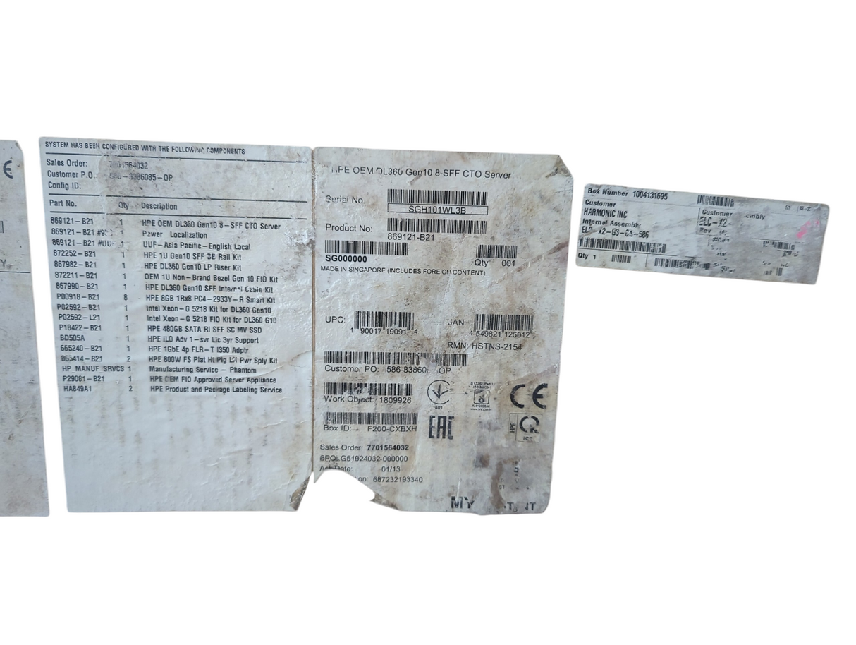 Harmonic ELC-X2-G3-AC-HH-02 (Open Box)