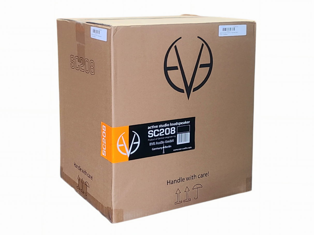 (NEW) Eve Audio SC208 - 8" Two-Way Active Studio Loudspeaker with Manufacture Warranty