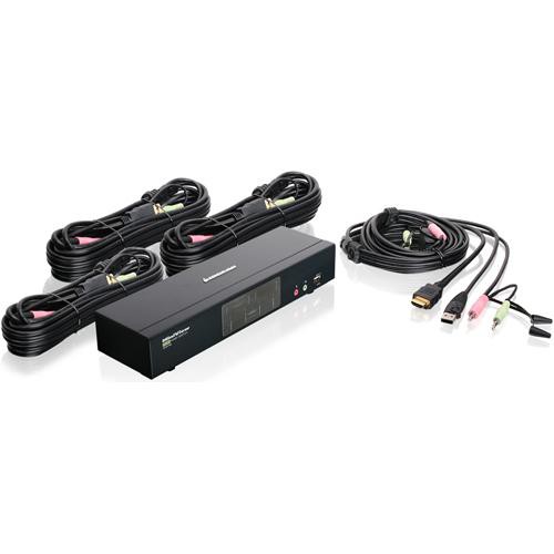 IOGear GCS1794 4-Port HDMI Multimedia KVMP Switch with Audio