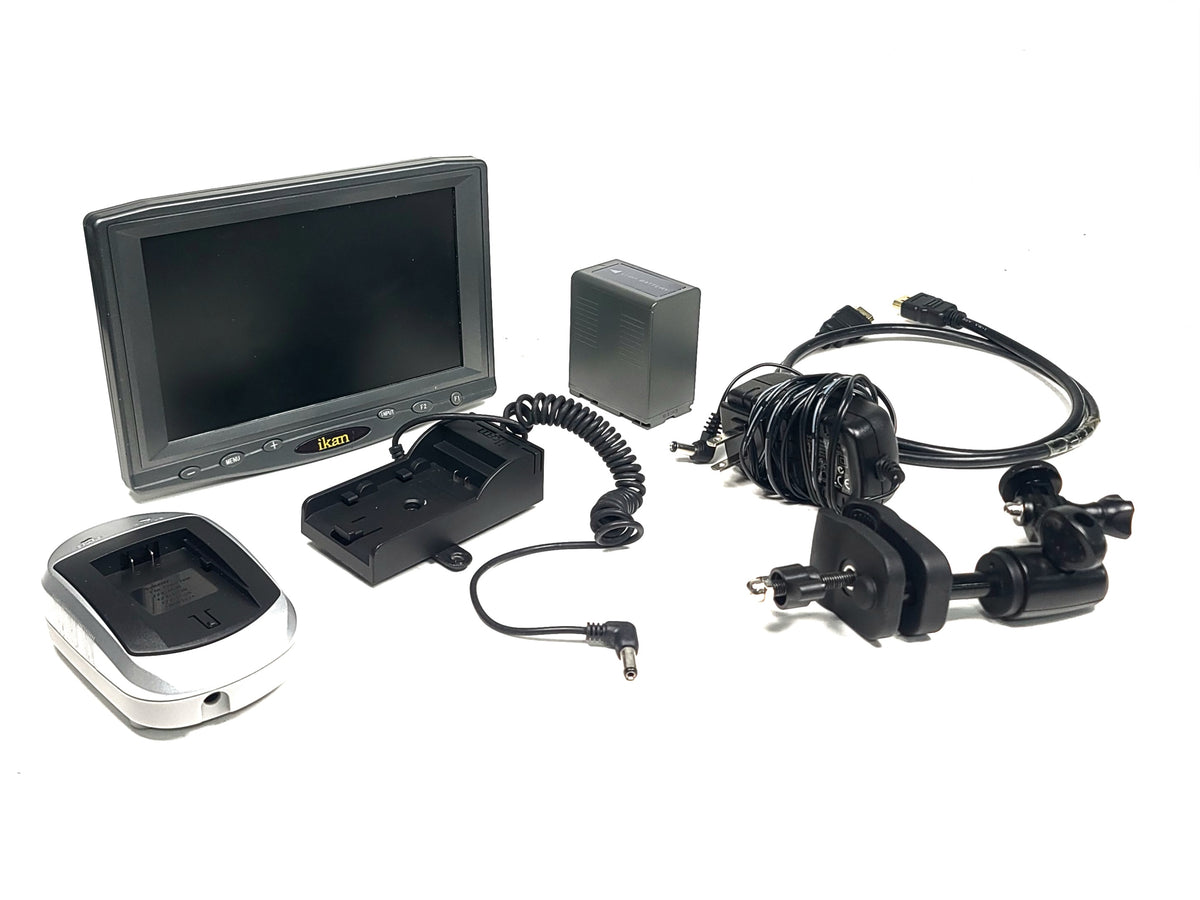 Ikan VL7 HDMI 7-Inch LCD Monitor w/ Accessories in Hard Case