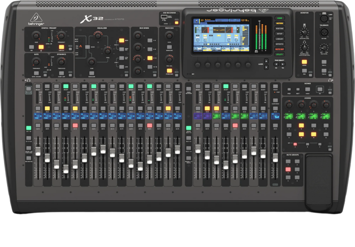 Behringer X32 40-channel Digital Mixer