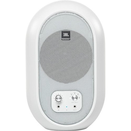 JBL 104-BT Compact Desktop Reference Monitors with Bluetooth (White)