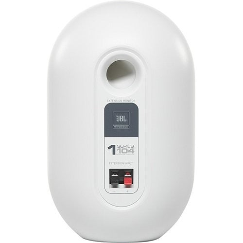 JBL 104-BT Compact Desktop Reference Monitors with Bluetooth (White)