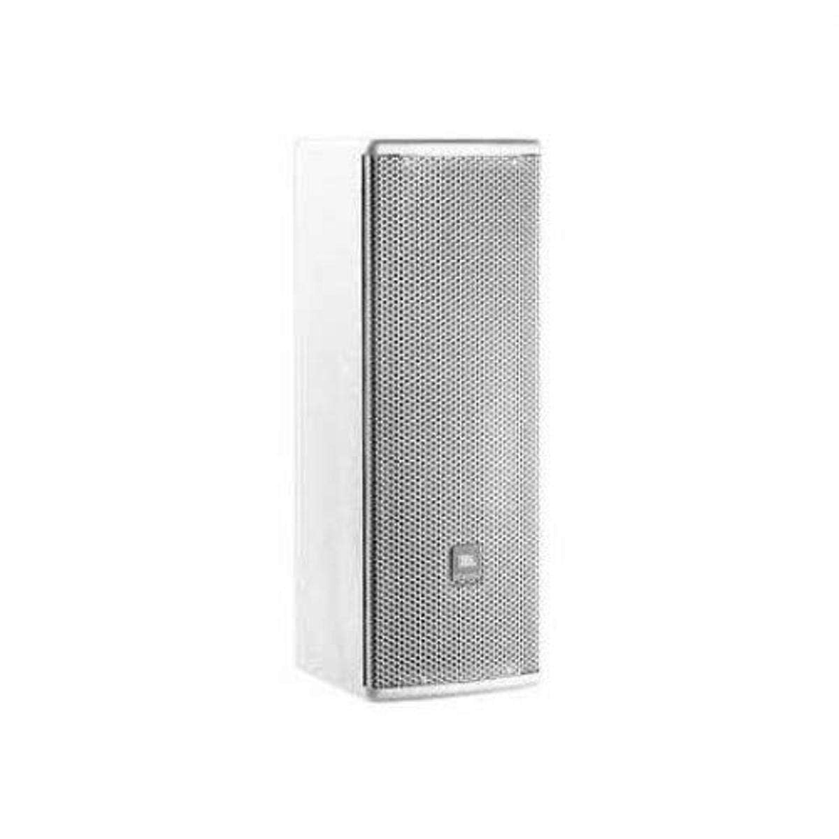 JBL AC28/26-WH Compact Dual 8-inch 2-way Loudspeaker with 120° x 60° Rotatable Horn (White)