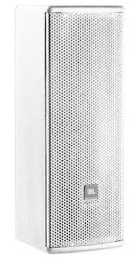 JBL AC28/95-WH Compact Dual 8-inch 2-way Loudspeaker with 90° x 60° Rotatable Horn (White)