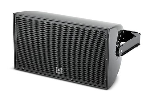 JBL AW526-BK High Power 2-Way All Weather Loudspeaker with 1 x 15" LF & Rotatable Horn (Black)
