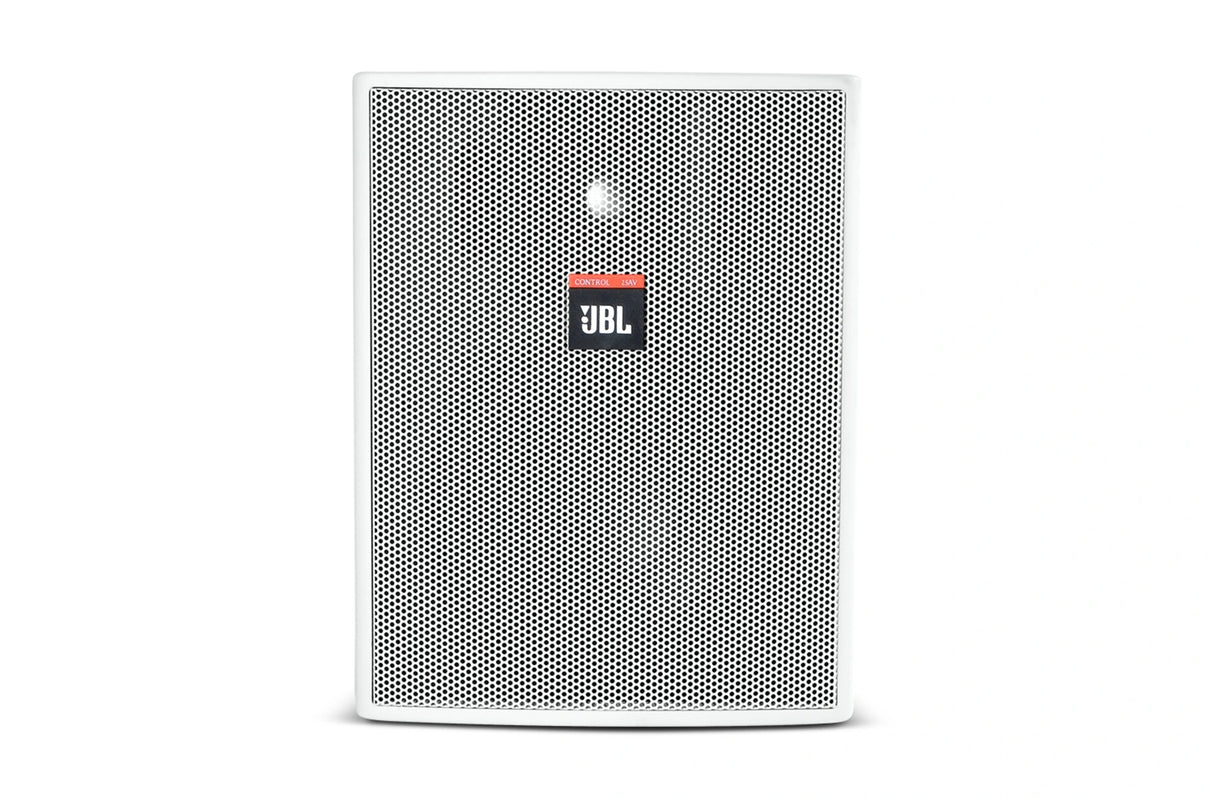 JBL C25AV-LS-WH Compact Indoor/Outdoor Loudspeaker for Life Safety Applications (White)