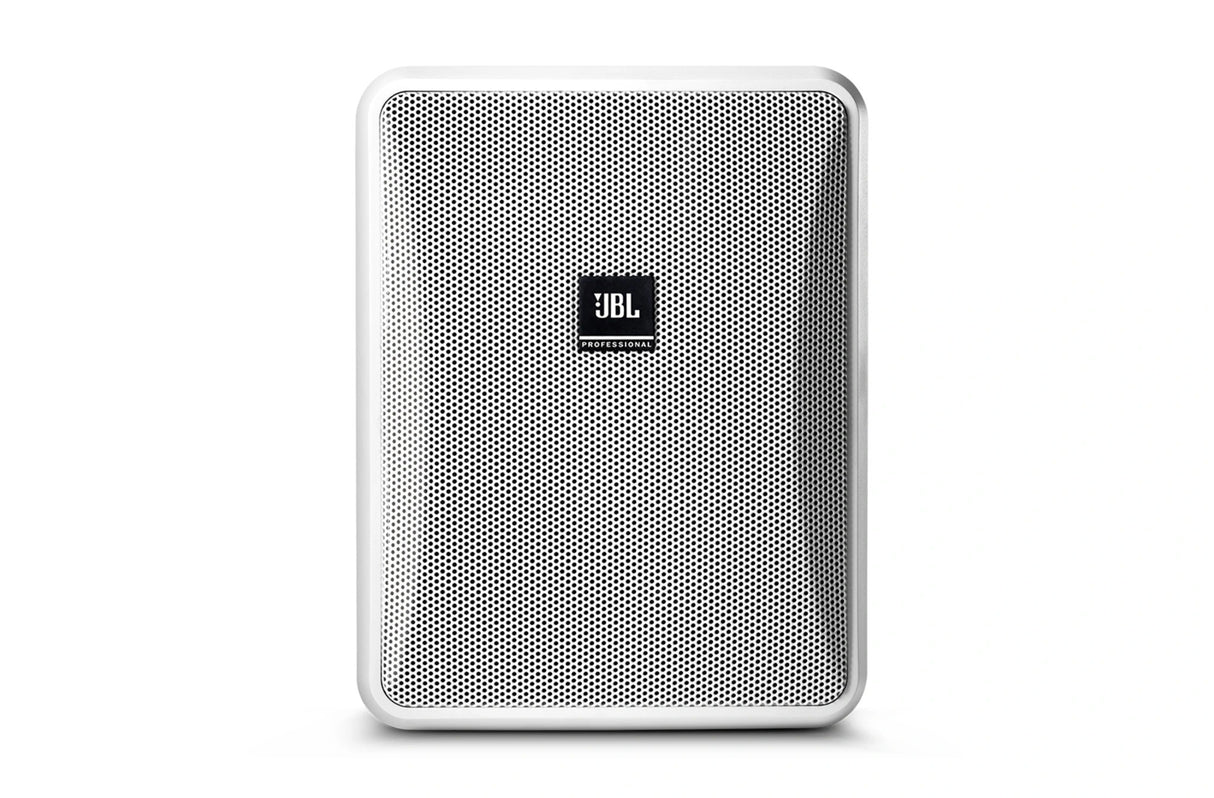 JBL CONTROL 25-1L-WH Compact 8-Ohm Indoor/Outdoor Background/Foreground Speaker (White)