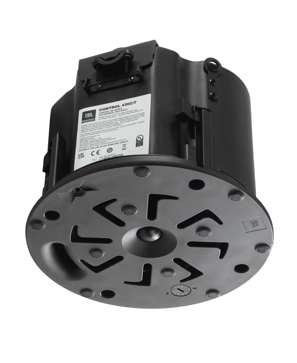 JBL CONTROL 426C/T-LS 6.5" CRBI™-Equipped Two-Way Coaxial Ceiling Loudspeaker for Life Safety Applications