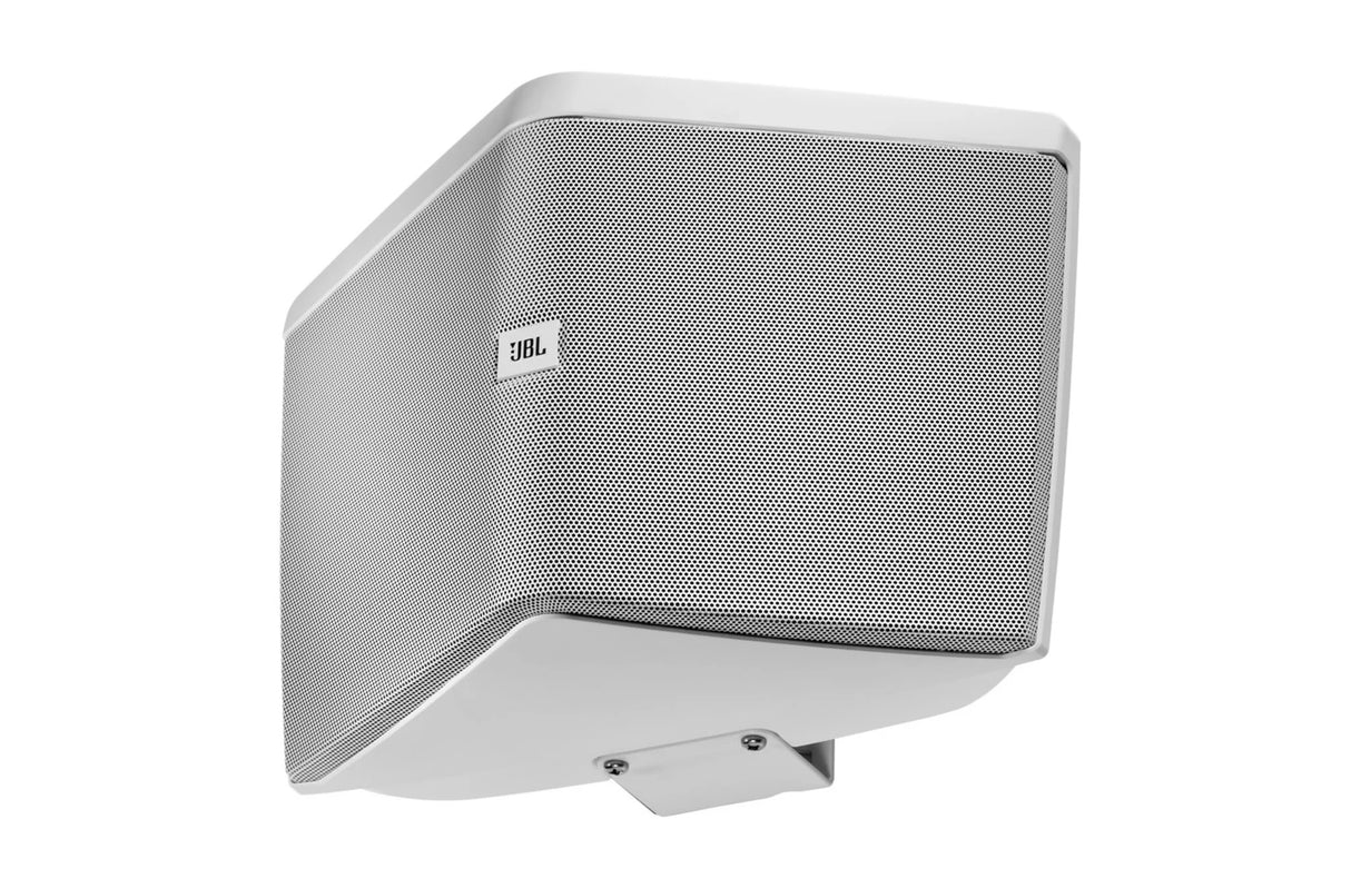 JBL CONTROL HST-WH Control Series Wide-Coverage Speaker with 5-1/4" LF, Dual Tweeters and HST Technology (White)