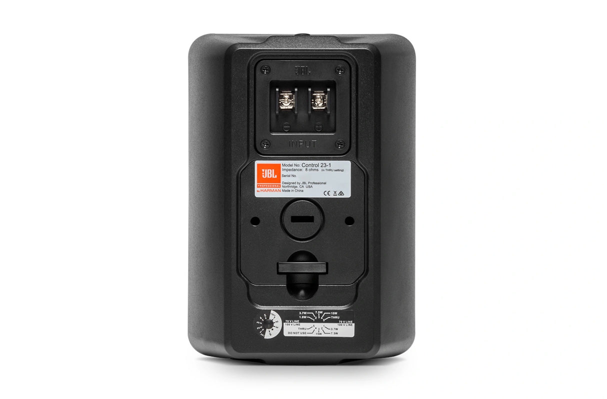 JBL Control 23-1 Ultra-Compact Indoor/Outdoor Background/Foreground Speaker