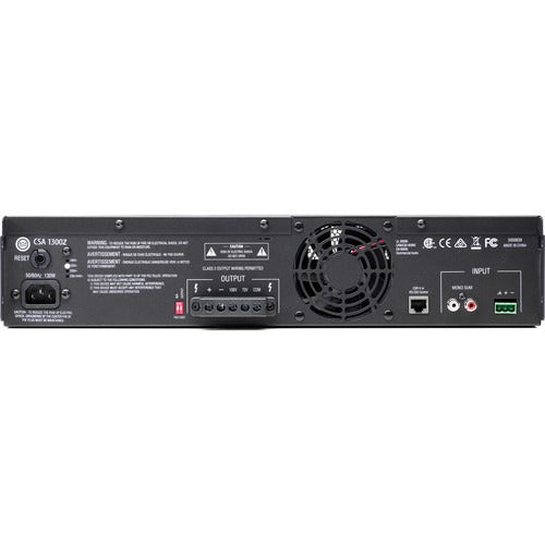 JBL NCSA1300Z-0-US Single Channel 300W Amplifier