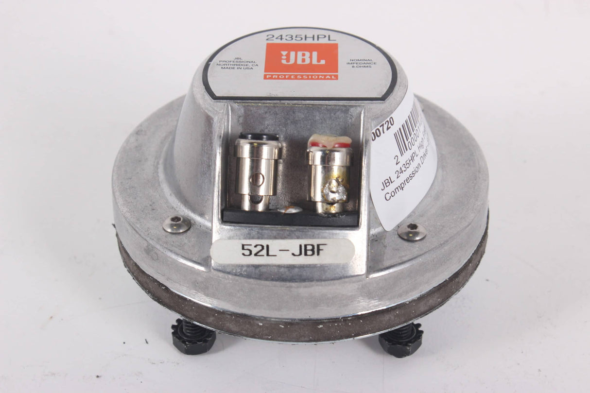 JBL 2435HPL Beryllium 8 ohm Compression Driver