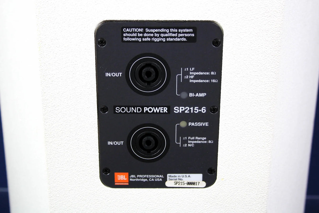 JBL SP215-6 15" 2-Way Powered Loudspeaker