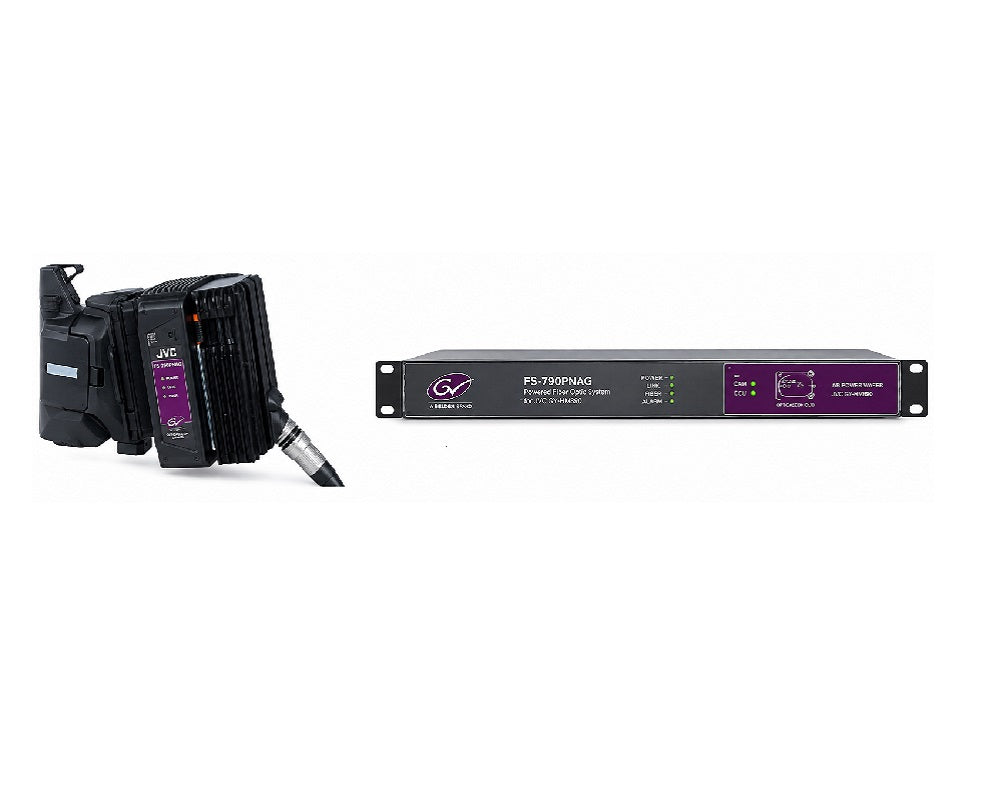 JVC Professional FS-790PNAG Powered Fiber Optic System for JVC GY-HM890 Camera (OpticalCON, AB POWER WAFER)