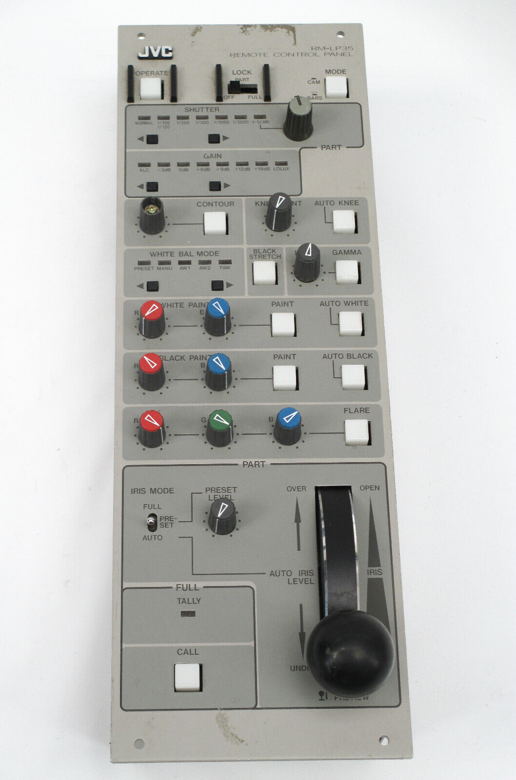 JVC RM-LP35U Joystick Remote Control Panel