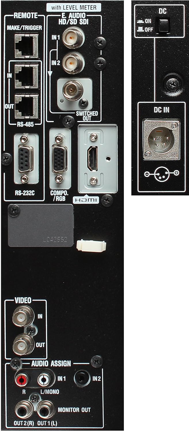 JVC Professional DT-E21L4U 21-Inch Multi-Format LCD Monitor (LED Backlit)