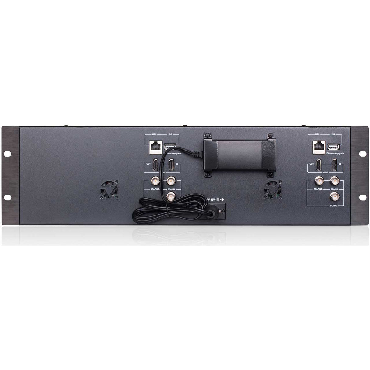 JVC Professional DT-X7HUx2 Dual 7-IN Full HD 4K-HDMI Rack Monitor