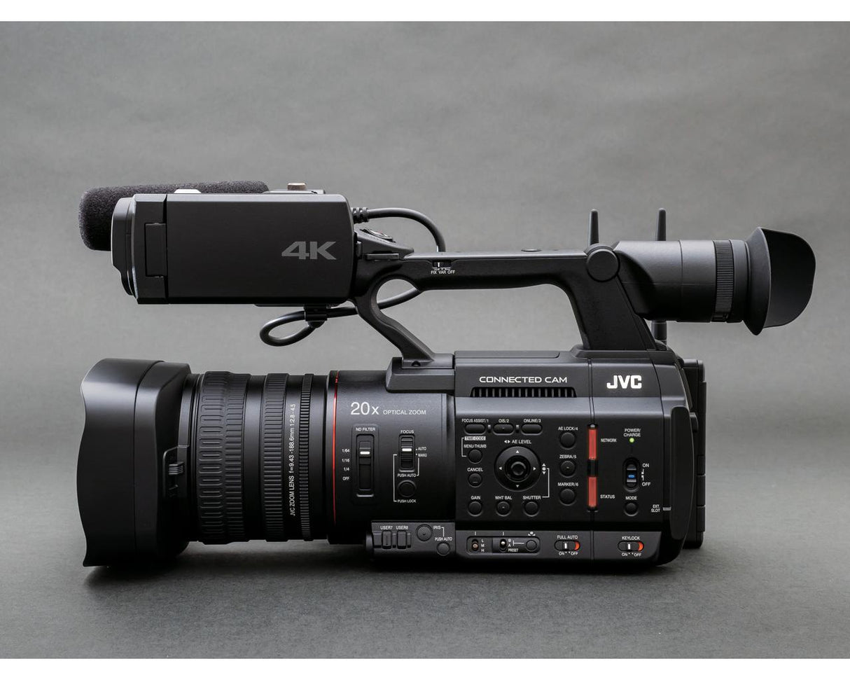 JVC Professional GY-HC500SPC 4K Sports Production & Coaching Connected Cam 1-Inch Camcorder