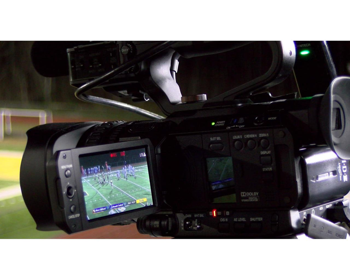 JVC Professional GY-HM250SP 4KCAM Sports Production Streaming Camcorder