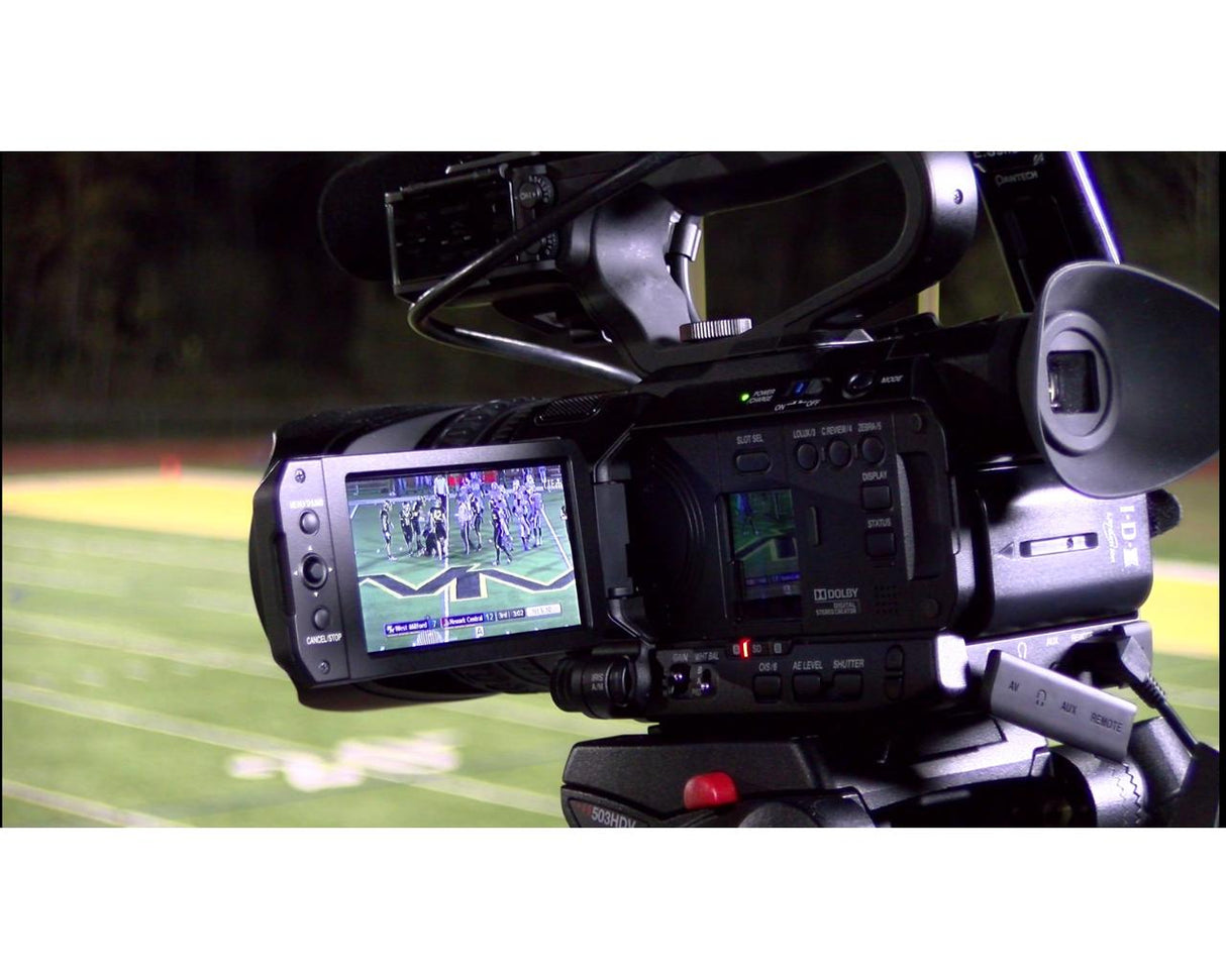 JVC Professional GY-HM250SP 4KCAM Sports Production Streaming Camcorder