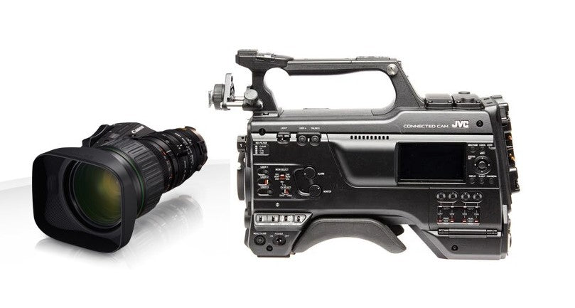 JVC Professional GYHC900STC20 2/3-Inch Studio Camera Package W/Canon 20x Lens