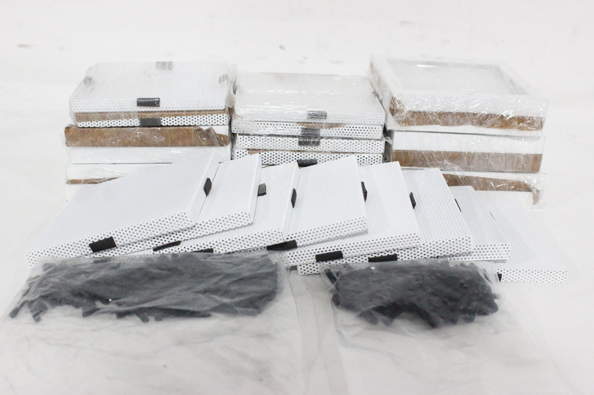 James LoudSpeaker SA53-4S-W 4" Square Solid Surface Trim Kit