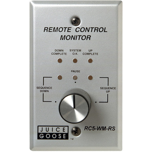Juice Goose RC5WM-RS Wall/Panel-Mount Remote Control and Monitor for CQ Series (with Rotary)