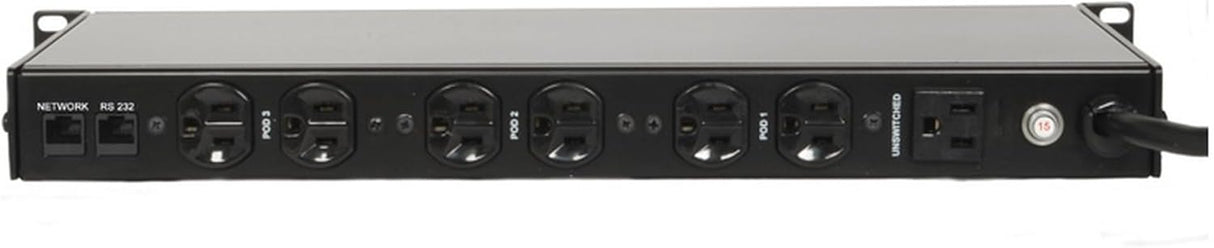 Juice Goose iP-1515-RX Rackmount Surge Protection and Web Based Power Controller -15 Amp
