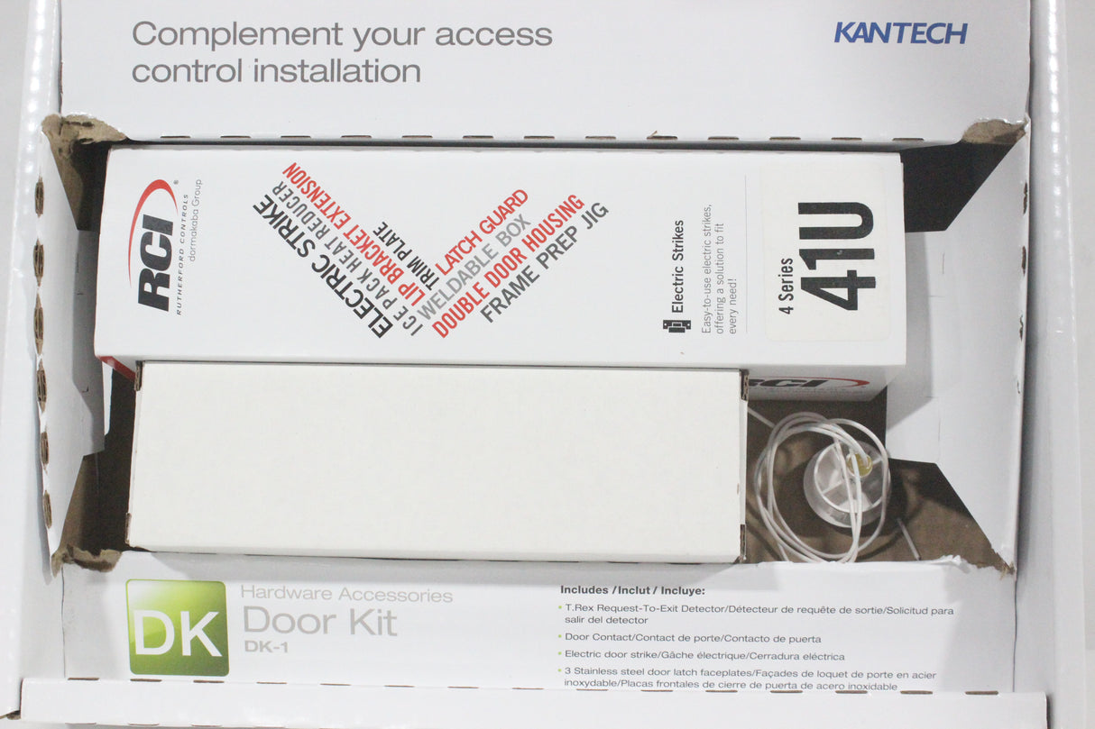 Kantech DK-1 Door Hardware Accessories Kit (NEW-Original Box) (1514-261)