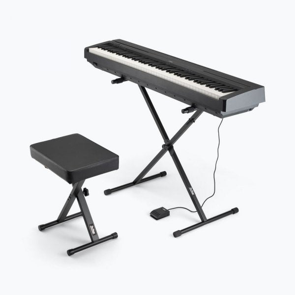 (NEW) On-Stage KPK6520-CB Keyboard Stand and Bench Pack with Keyboard Sustain Pedal
