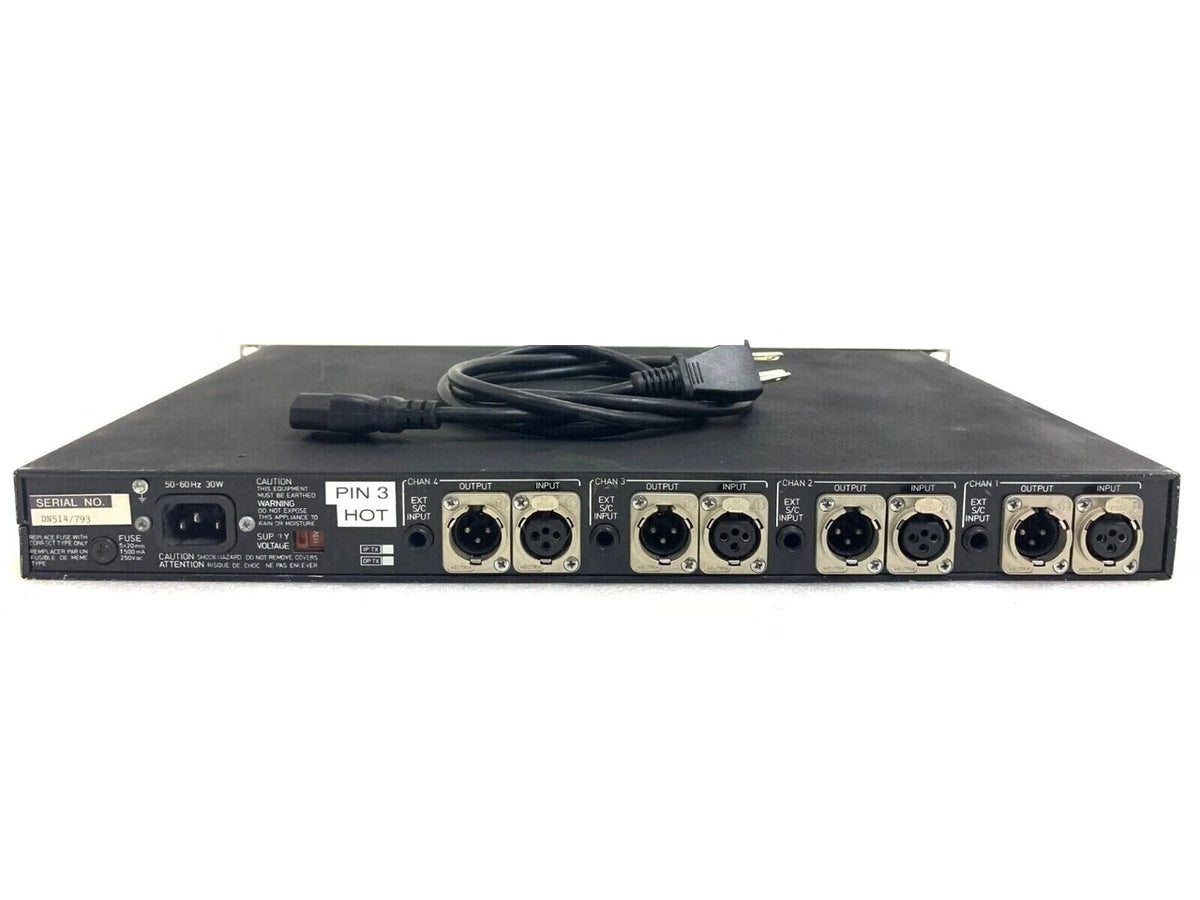 Klark Teknik DN514 Quad Auto Noise Gate Dynamic Processor