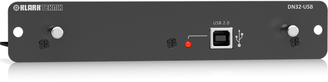 Klark Teknik KT-DN32-USB USB 2.0 Expansion Module w/ up to 32 Bidirectional Channels