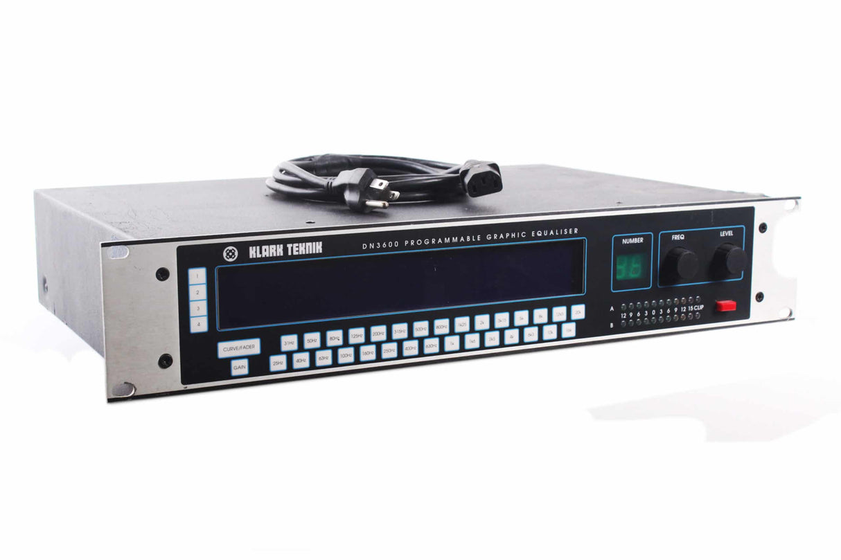 Klark Teknik KT-DN3600 (v3.0B) Programmable Graphic Equalizer