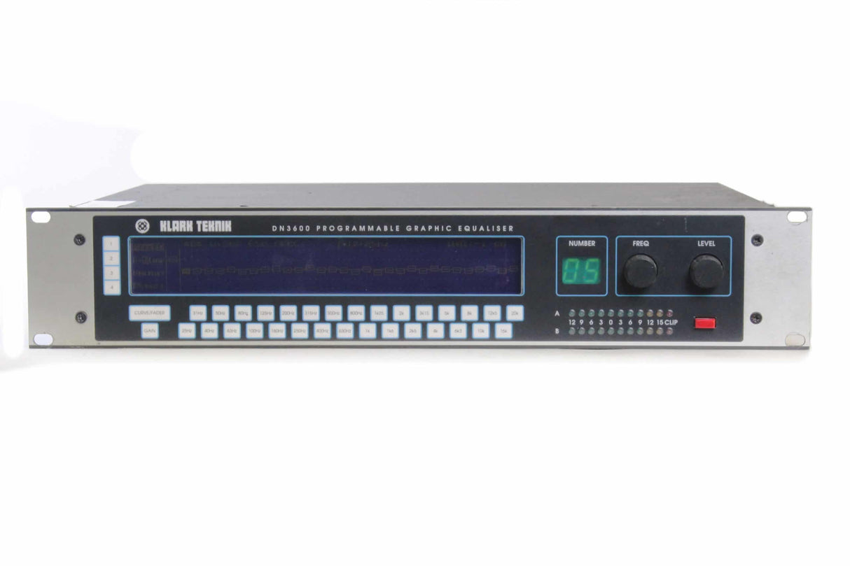 Klark Teknik KT-DN3600 (v3.0B) Programmable Graphic Equalizer