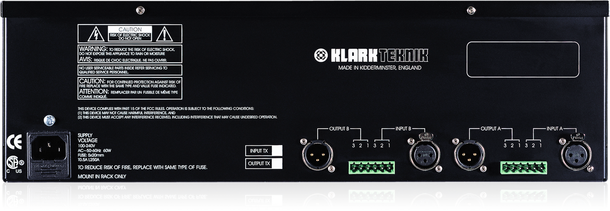 Klark Teknik KT-DN370 2-Channel 30-Band A Graphic Equaliser