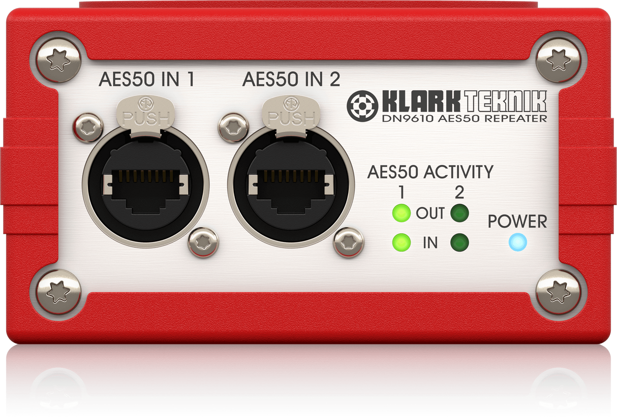 Klark Teknik DN9610 Dual Port AES50 Repeater