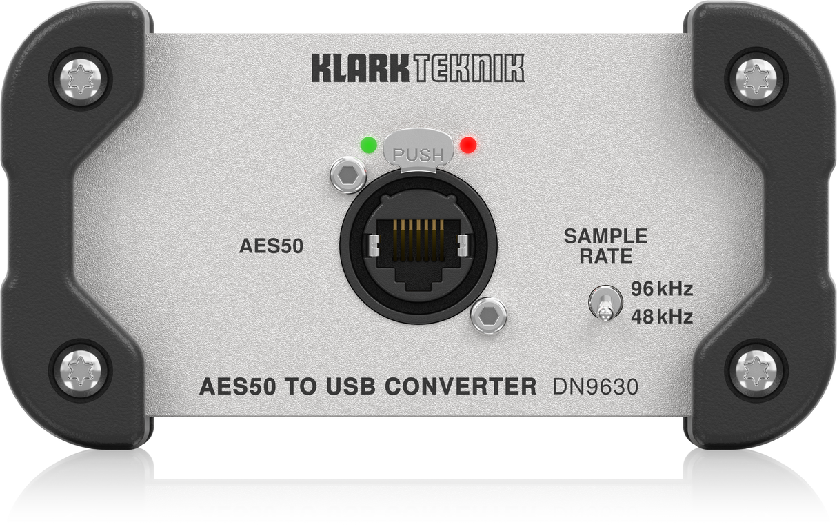 Klark Teknik KT-DN9630 DN9630 AES50 to USB 2.0 Converter w/ up to 48 Bidirectional Channels