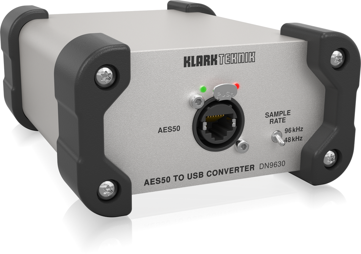 Klark Teknik KT-DN9630 DN9630 AES50 to USB 2.0 Converter w/ up to 48 Bidirectional Channels