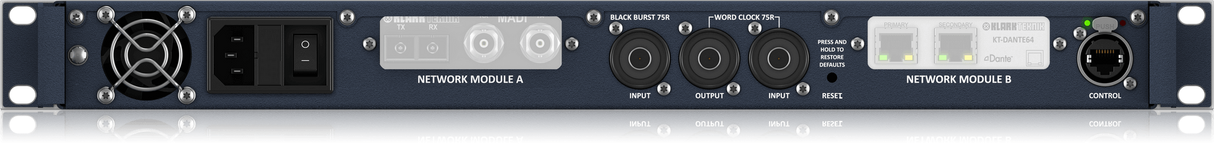 Klark Teknik KT-DN9652-UL Dual Network Bridge Format Converter