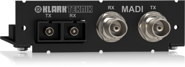 Klark Teknik KT-MADI MADI Network Module w/ up to 64 Bidirectional Channels