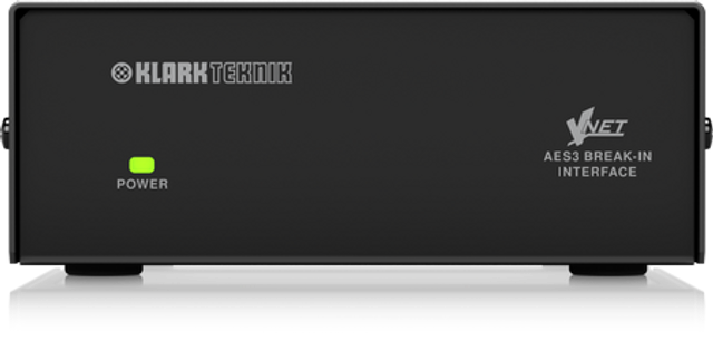 Klark Teknik KT-VNET2-AES Interface VNET2 Connection Interface for AES3