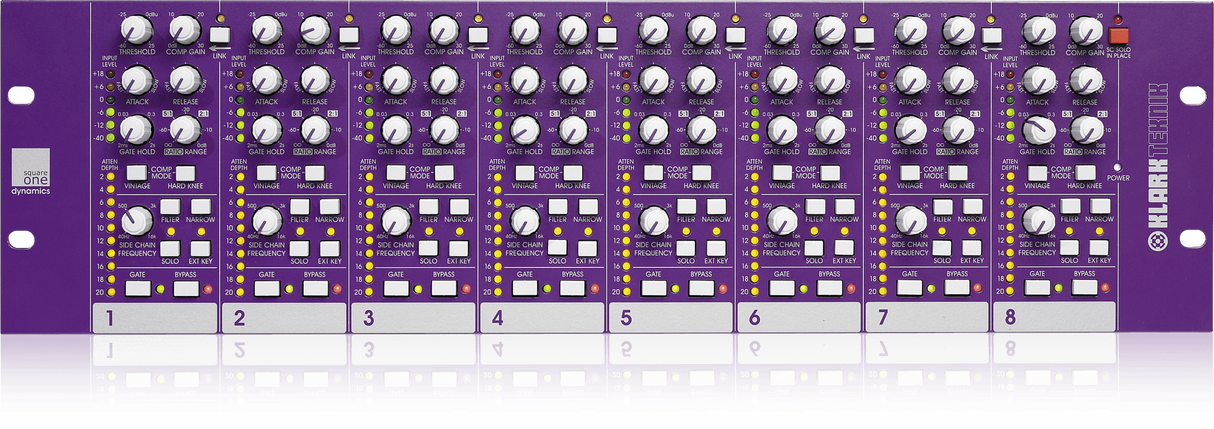 Klark Teknik Square One Dynamics 8-Channel Processor