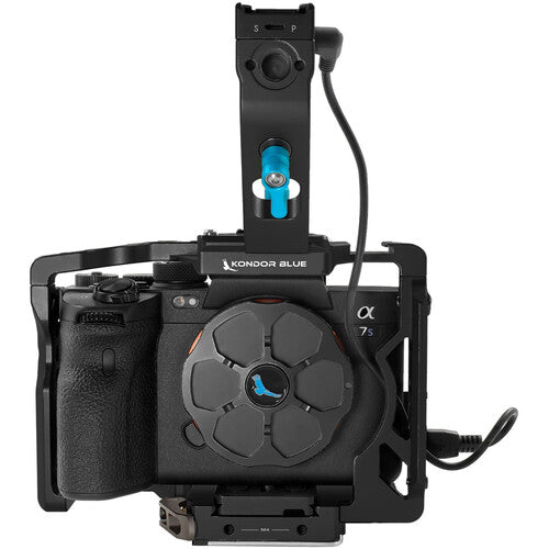 Kondor Blue KB-Sonya7r a7S III Cage with Start/Stop Trigger Handle for Sony a7 Series