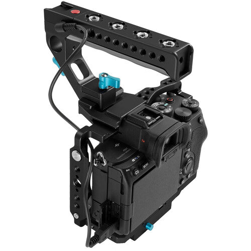 Kondor Blue KB-Sonya7r a7S III Cage with Start/Stop Trigger Handle for Sony a7 Series