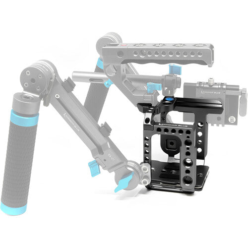 Kondor Blue KB-ZCam-Scage Cage with Top Handle for Z Cam E2-S6, E2-F6, and E2-F8 (Space Gray)