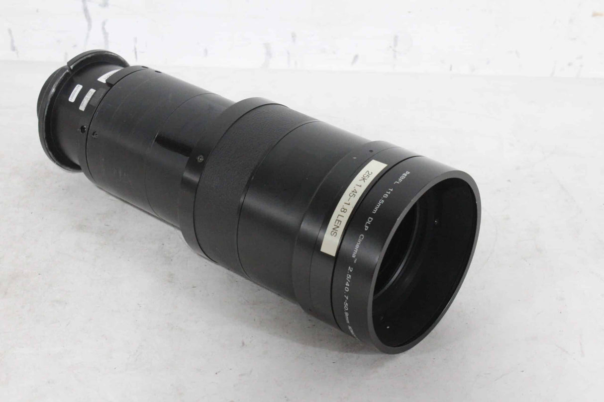 Konica Minolta pgBFL 116.5mm DLP Cinema 2.5/40.7-50.9mm Zoom Projector Lens for Christie 25K Projector