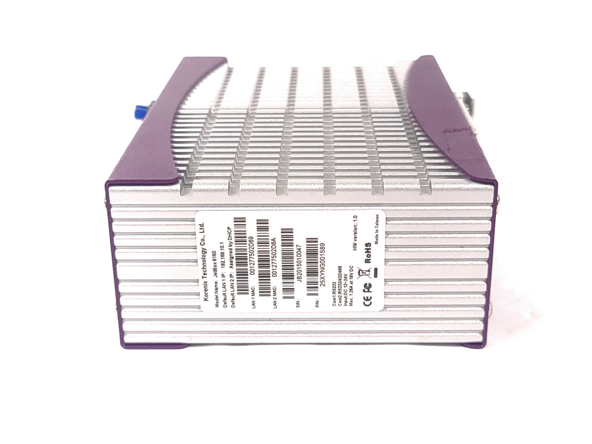Korenix Technology Co JetBox8150 High Performance Multimedia Processor